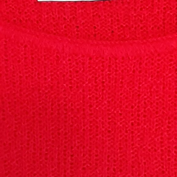 Renaissance Woman's Sweater Size 1x, Red/White, Vintage, Sleeveless - Picture 6 of 7